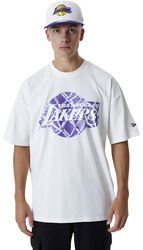 Los Angeles Lakers Logo Tee, New Era - NBA, T-Shirt Manches courtes