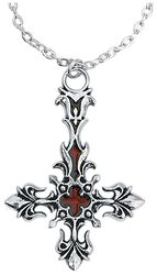 St. Lucifer's - Red Blood Cross, Alchemy Gothic, Halskette
