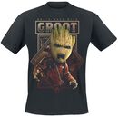 2 - Don't Mess With Groot, Guardians Of The Galaxy, T-Shirt