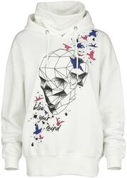 Hoody with Graphic Print, Full Volume by EMP, Kapuzenpullover