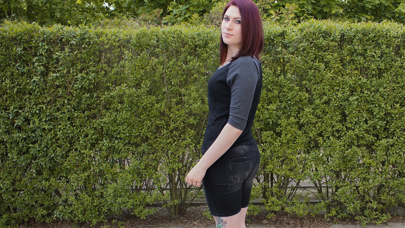 Endless Summer Short und Ladies 3/4 Contrast Raglan Tee