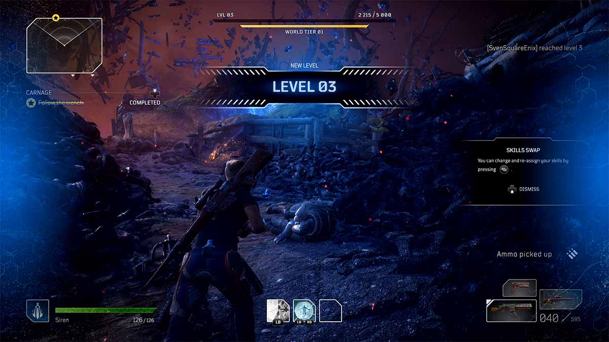 In der Outriders-Demo können wir das gesamte erste Kapitel spielen.