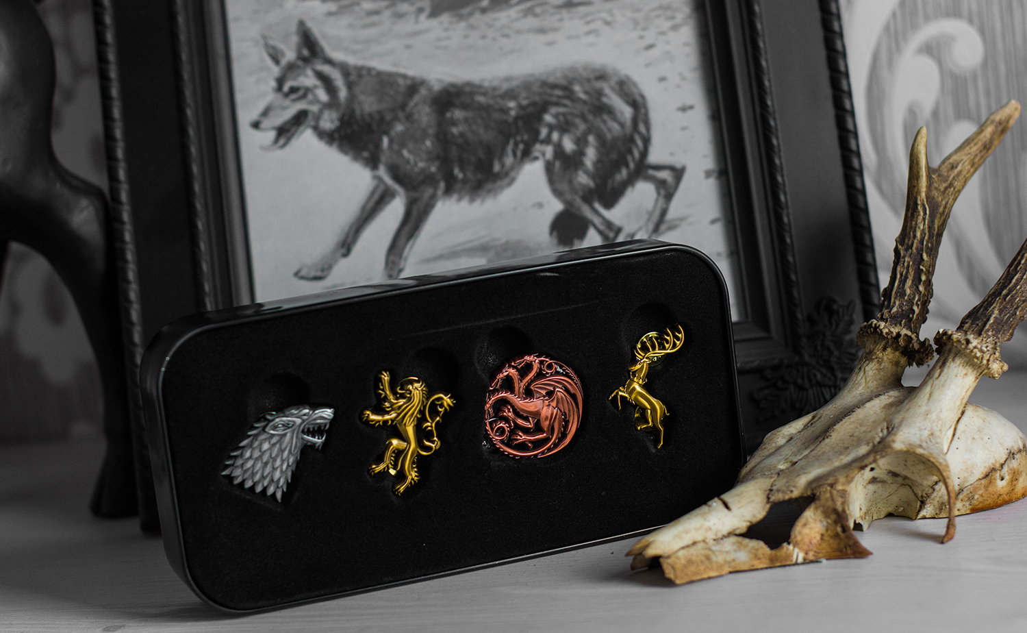 Game Of Thrones Haus Wappen Button-Set