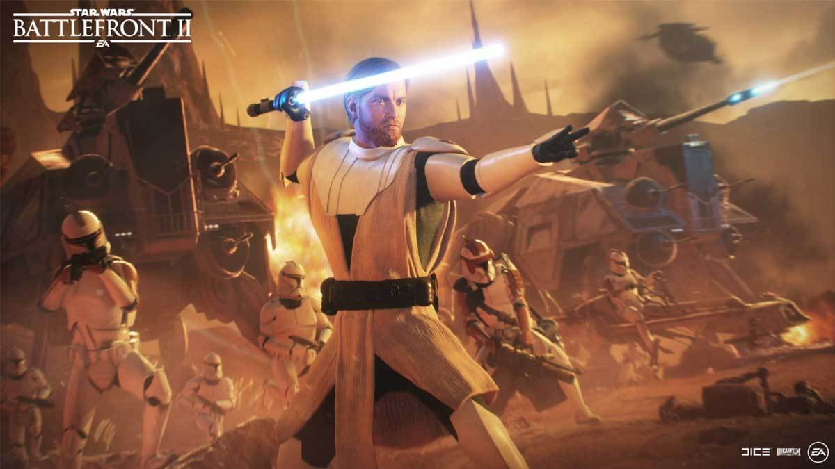 Obi-Wan Kenobi ist nun spielbar in Star Wars Battlefront II.