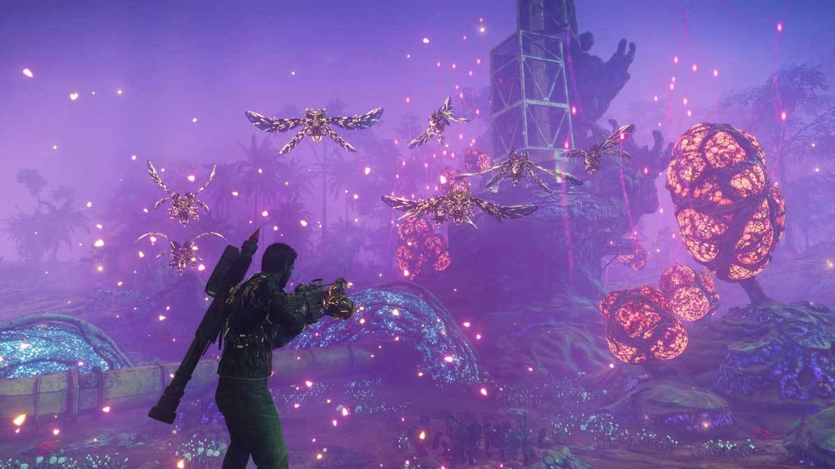 Erstmals trifft Rico in Just Cause auf übernatürliche Kräfte.