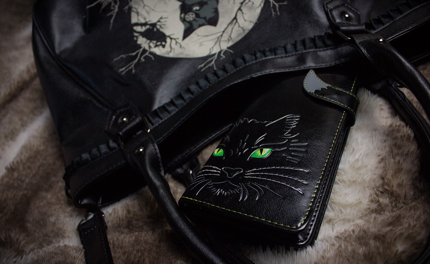 Lucky Cat Geldbörse von Nemesis Now