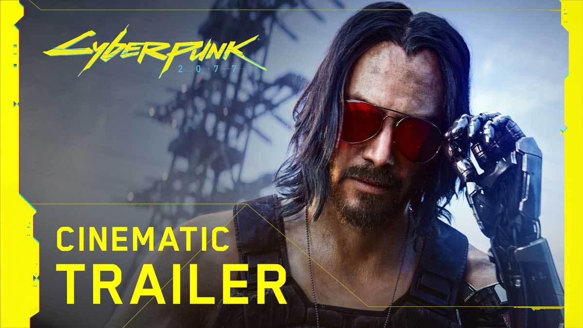 Keanu Reeves in der Welt von Cyberpunk 2077 - oh shit!