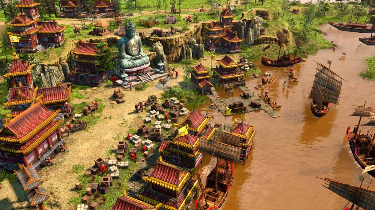 Die Age of Empires III: Definitive Edition braucht sich nicht zu verstecken.