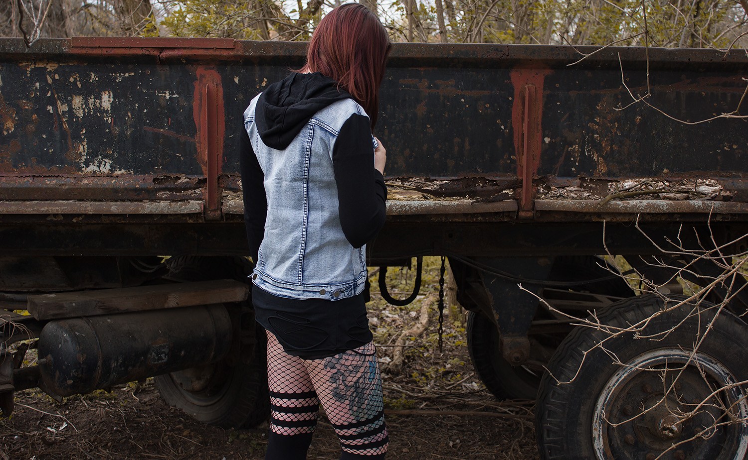 Denim Soul Übergangsjacke Black Premium by EMP