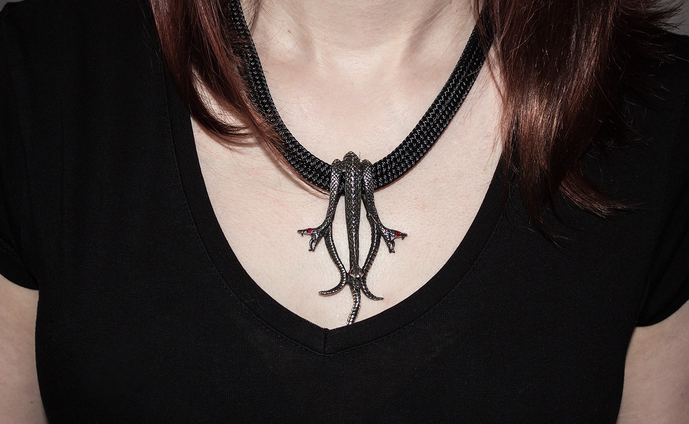 Hydra Halskette Alchemy Gothic