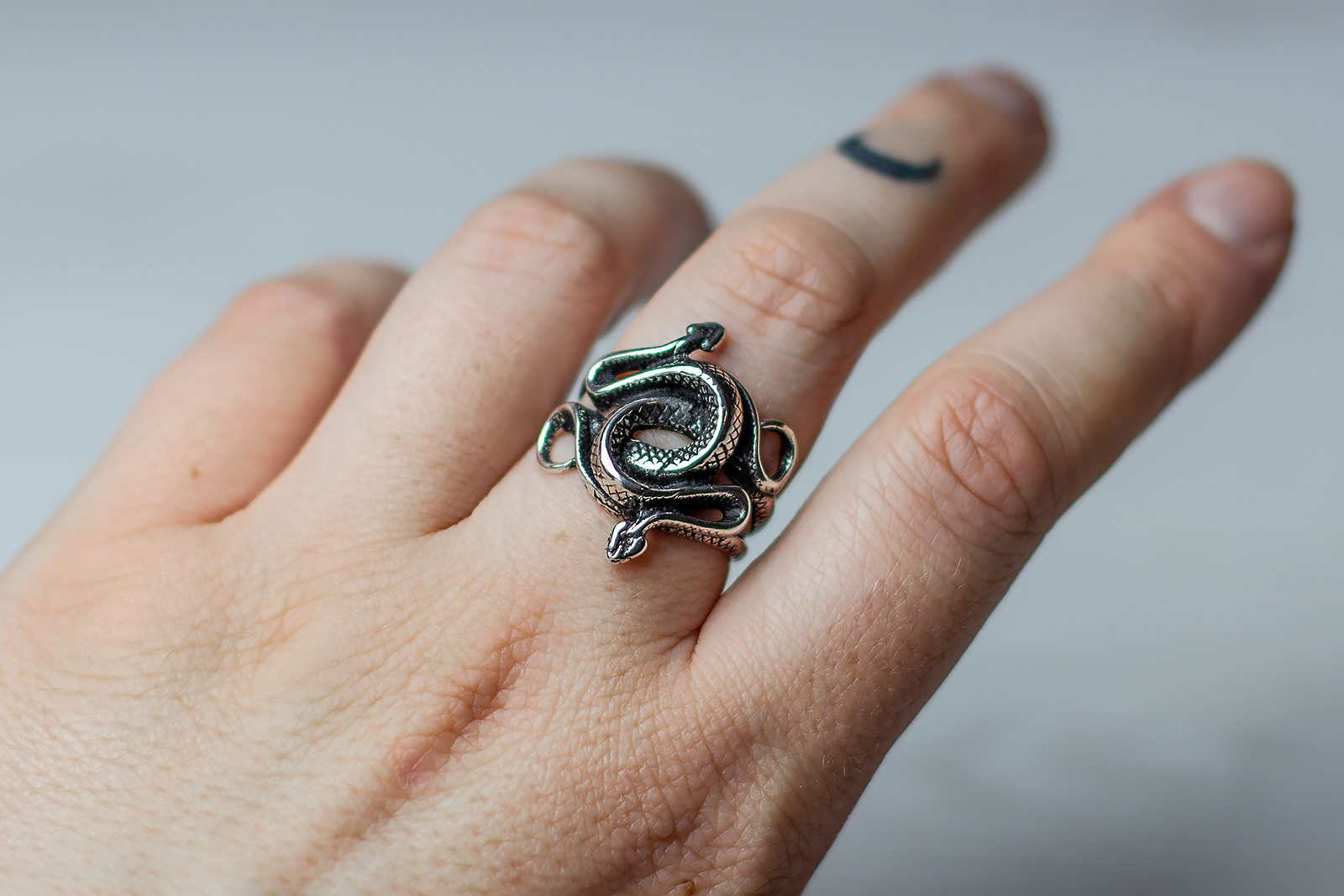 Schlangen Ring von Et Nox