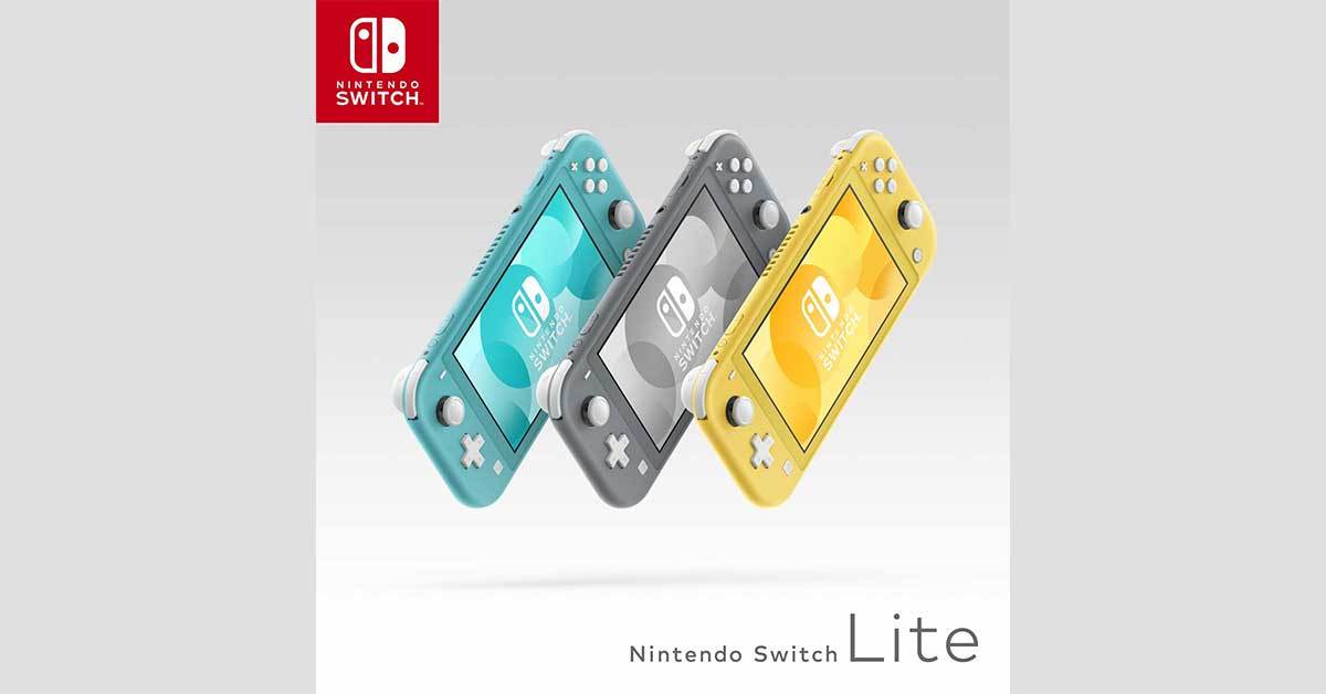 Die Nintendo Switch Lite kommt in drei Farben daher - ab dem 20. September.