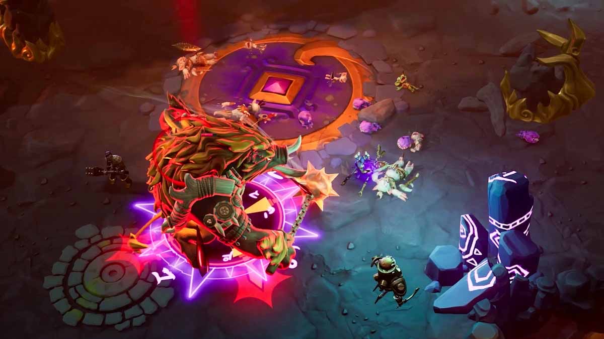 Torchlight III hat einen schönen Comicstil.