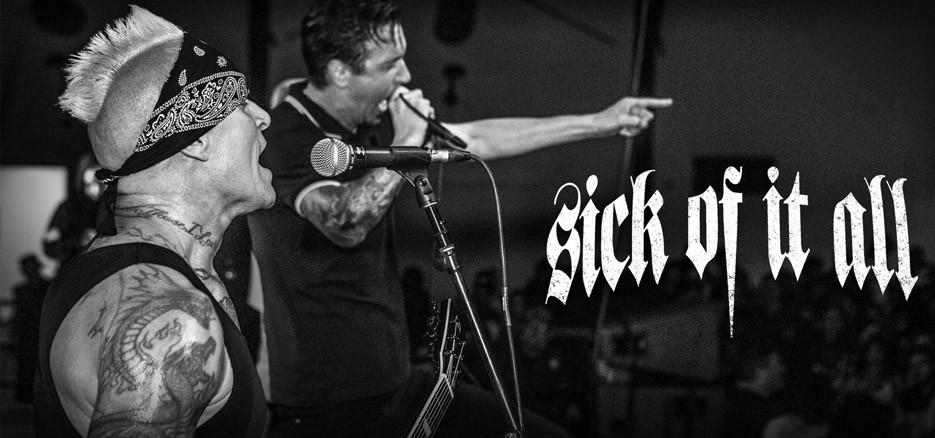 Sick Of It All - Banner